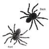 2pcs Realistic Spiders Fun Simulation Spiders Model Toy For Prank Props Party Decoration Gray