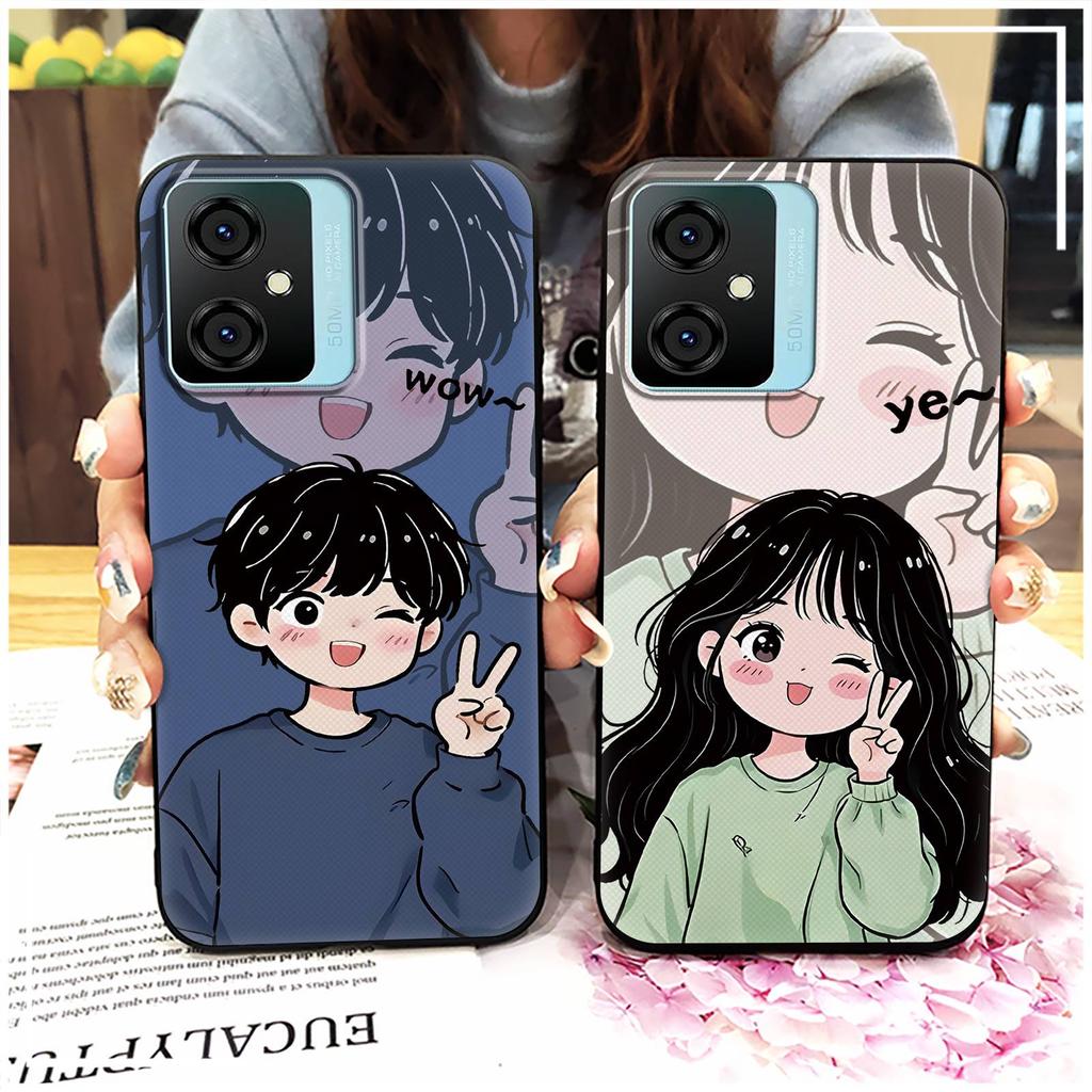 Back Cover Cartoon Phone Case For Blackview Oscal C70 Silicone Durable Protective Phone Pouch Waterproof Cute Anti-dust