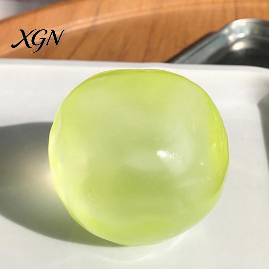 Emotional Release Toy 2/4/6Pcs Clear Coconut Oil Squeeze Ball Anxiety Relief Shapeable Stress Office Desk Soft Stretchy DIY Moldable