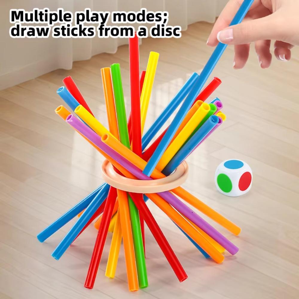 3-in-1 Stick Figure Counting Sticks Toy Spatial Thinking Puzzle  Parent-Child Play