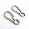Waist Belt Titanium Zinc Zinc Alloy Keychain EDC Tool Titanium Key Rings Holder  Car Key Chain