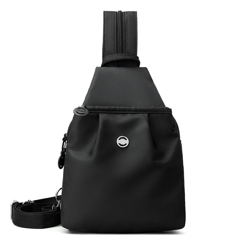 

Женская легкая сумка кроссбоди из ткани Оксфорд - Мода 2025, Высококачественная повседневная наплечная сумка через плечо One Size чёрный