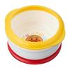 Anpanman Step Up Bowl/Practice Spoon While Stepping up/Microwave, Dishwasher, Boiling Sterilization OK/