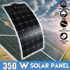 Waterproof Solar Panel 350W Flexible Solar Cell For 12V Battery Charger Monocrystalline Home Car Controller Solar System