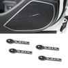 Car 3D Audio Stereo Speaker Badge Sticker Decal Accessories For Subaru STI Forester Impreza Legacy Outback XV BRZ WRX