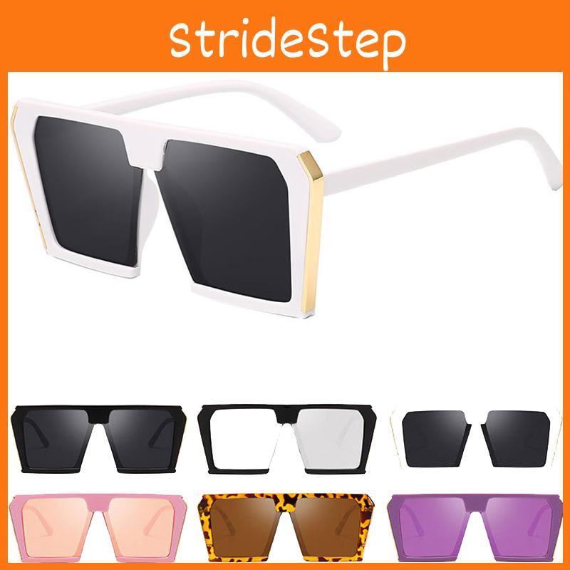 Oversized Big Fashion Square Eyeglasses Sunglasses Outdoor Shades Uv400 Eyewear