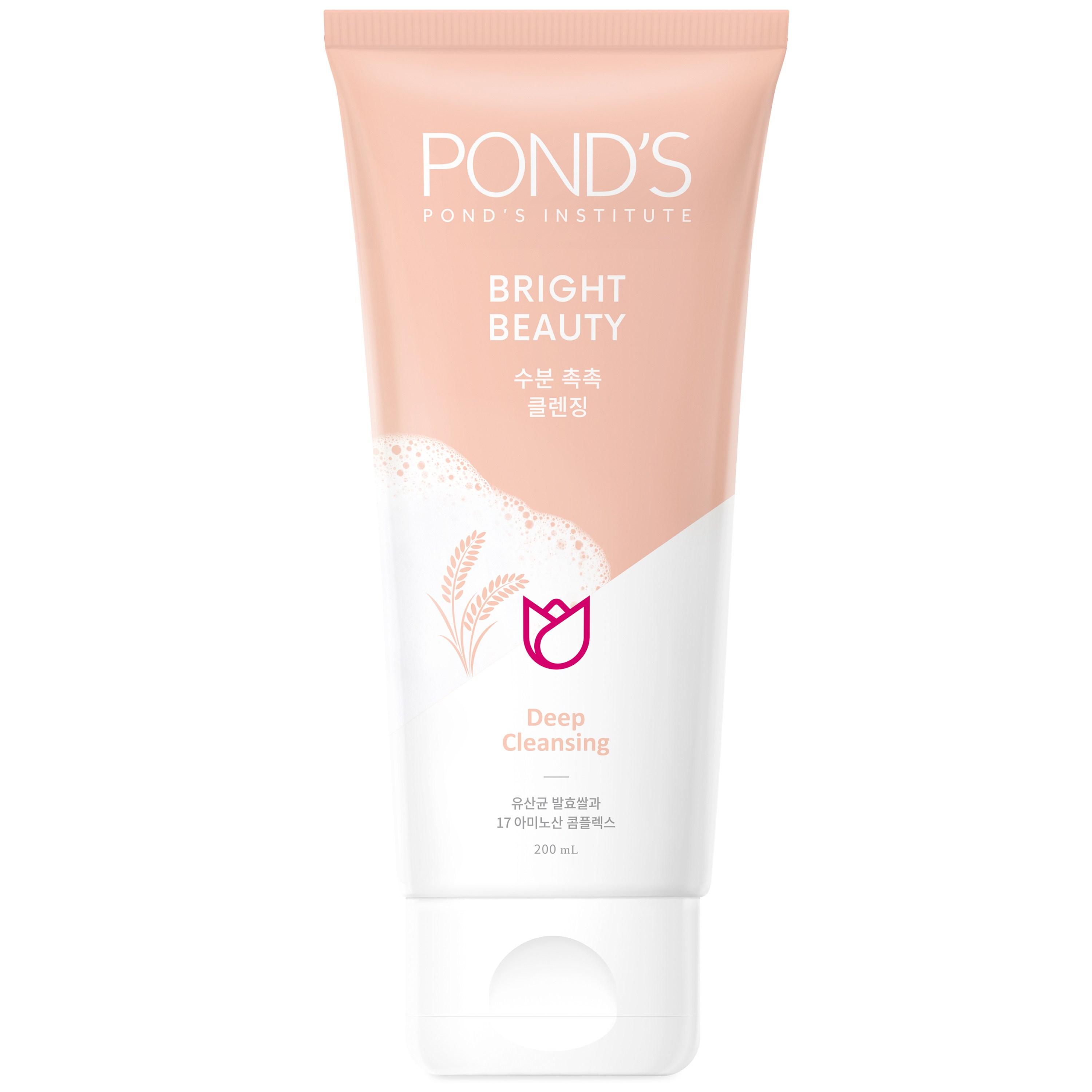 

Pond s Bright Beauty Очищающая пенка с рисовыми аминокислотами, 200 мл 200ml × 1