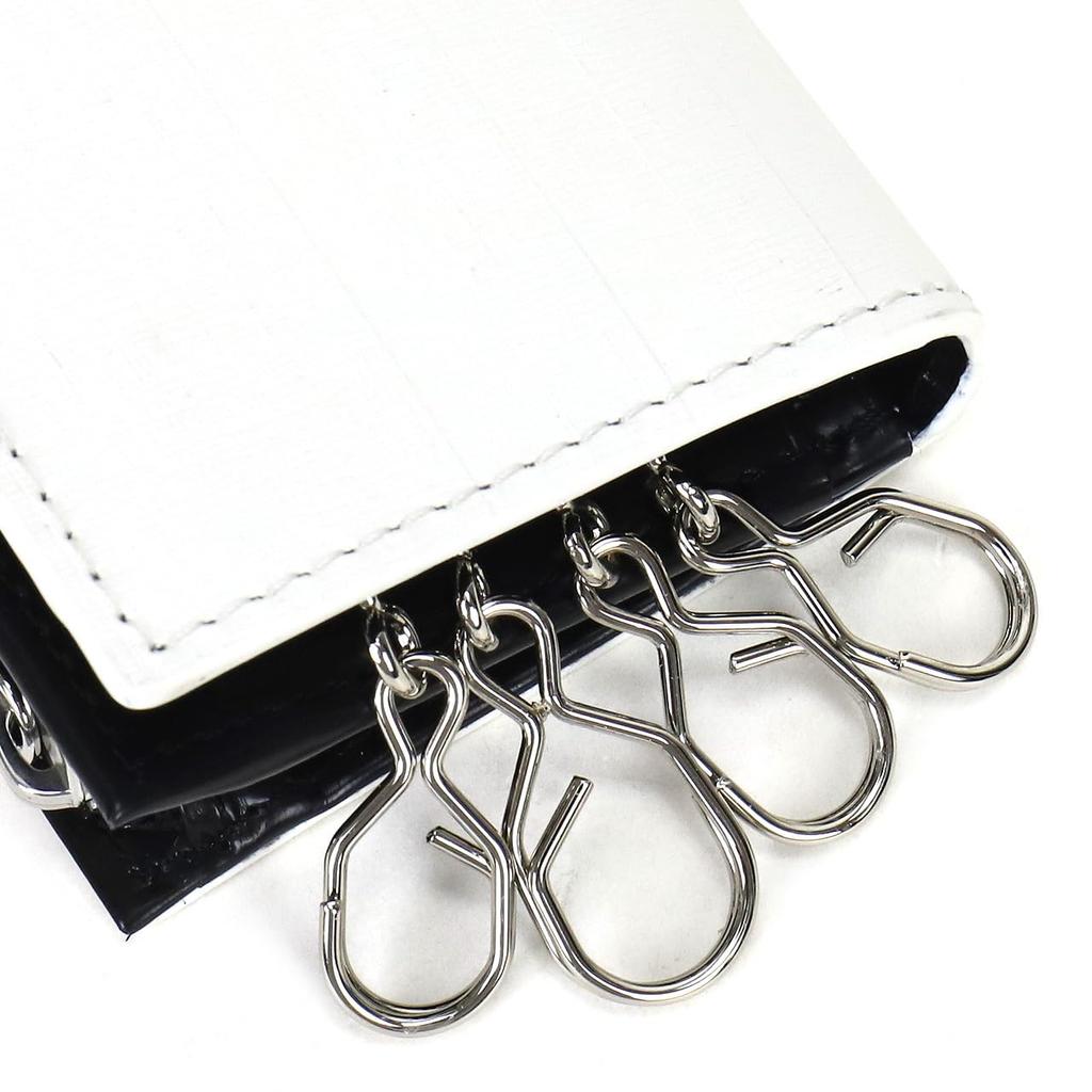 Lanvin En Bleu 4-Row Key Case with Coin Purse, Fizz Accessories, 521623, White