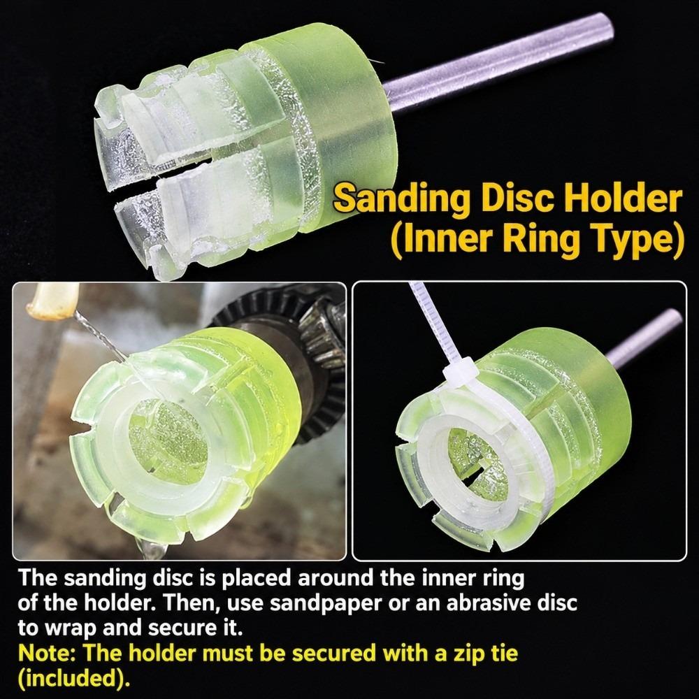 Adjustable PU Ring Mandrel Tapered Conical Grinding Sleeve Ring Mandrel Holder  Professional Use