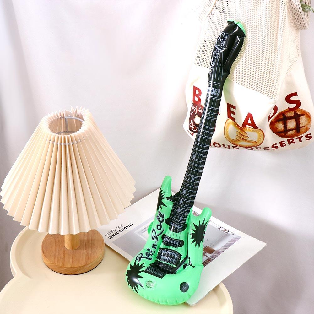 PVC Inflatable Guitar Balloon Random Color Guitar Foil Balloons  Birthdays Party