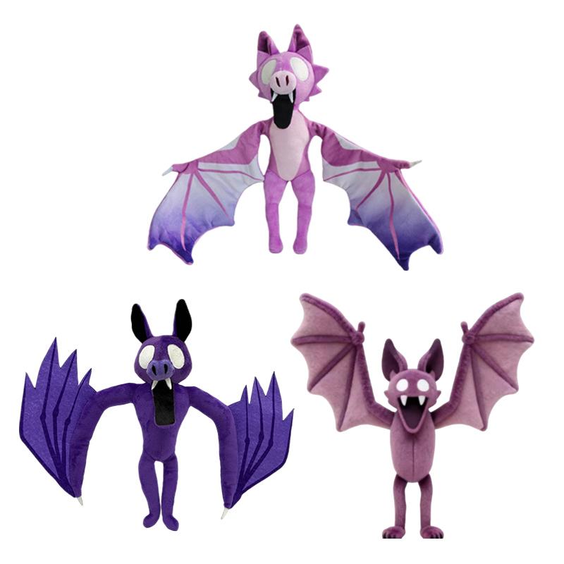 Non-Toxic New 99 Nights In The Forest Purple Bat Plush Cute Pink Baby Deer Stuffed Doll Funny Blue Owl Red Goat Plush Toy For Kid Gifts