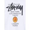 Stussy Martine Rose WORLD TOUR Printing T-shirt White Unisex 3903639