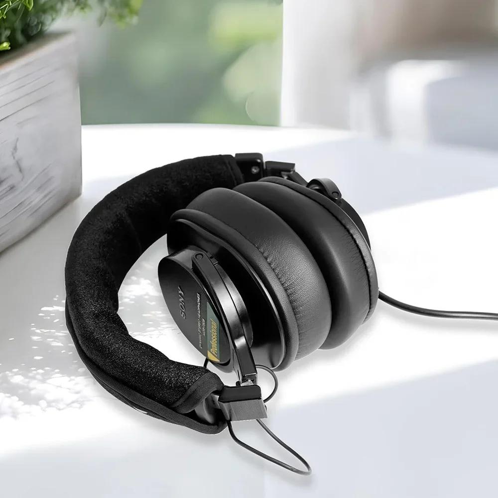 2pcs/pairs Leather Headphone Foam For Sony MDR 7506 Sony MDR V6/ MDR V7/ MDR-CD900ST Headset Ear pads Cushion