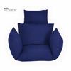 Egg Chair Cushion Swing Chair Cushion with Headrest Washable Hanging Basket Seat Cushion Replacement for Patio Garden Egg Chair