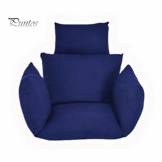 Egg Chair Cushion Swing Chair Cushion with Headrest Washable Hanging Basket Seat Cushion Replacement for Patio Garden Egg Chair