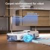 Tesvor S8 Max Roboterstaubsauger, 3-in-1 Staubsaugen/Kehren/Wischen, 8000Pa Super Saugkraft, Bis zu 180min Laufzeit, Selbstentleerend