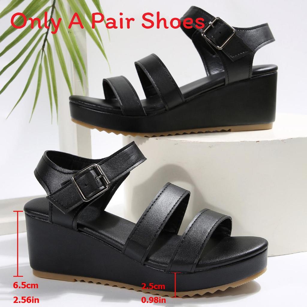 Roman Sandals For Women With Pu Upper And Rubber Sole Summer Footwear For Casual Outdoor Use