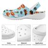Color Print EVA Outdoor Clogs Unisex Lightweight Ventilated Slip On Summer Use Outdoor Garden Home Beach Daily Shoes Home Use