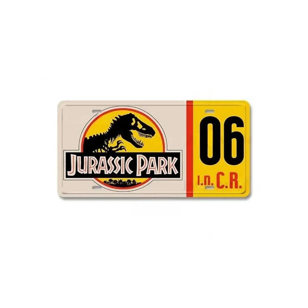 Vintage Jurassic Park Explorer Metal Signs Ideal for Garage Club Man Cave Bar Pub or Hotel Wall Decor for a Nostalgic Touch