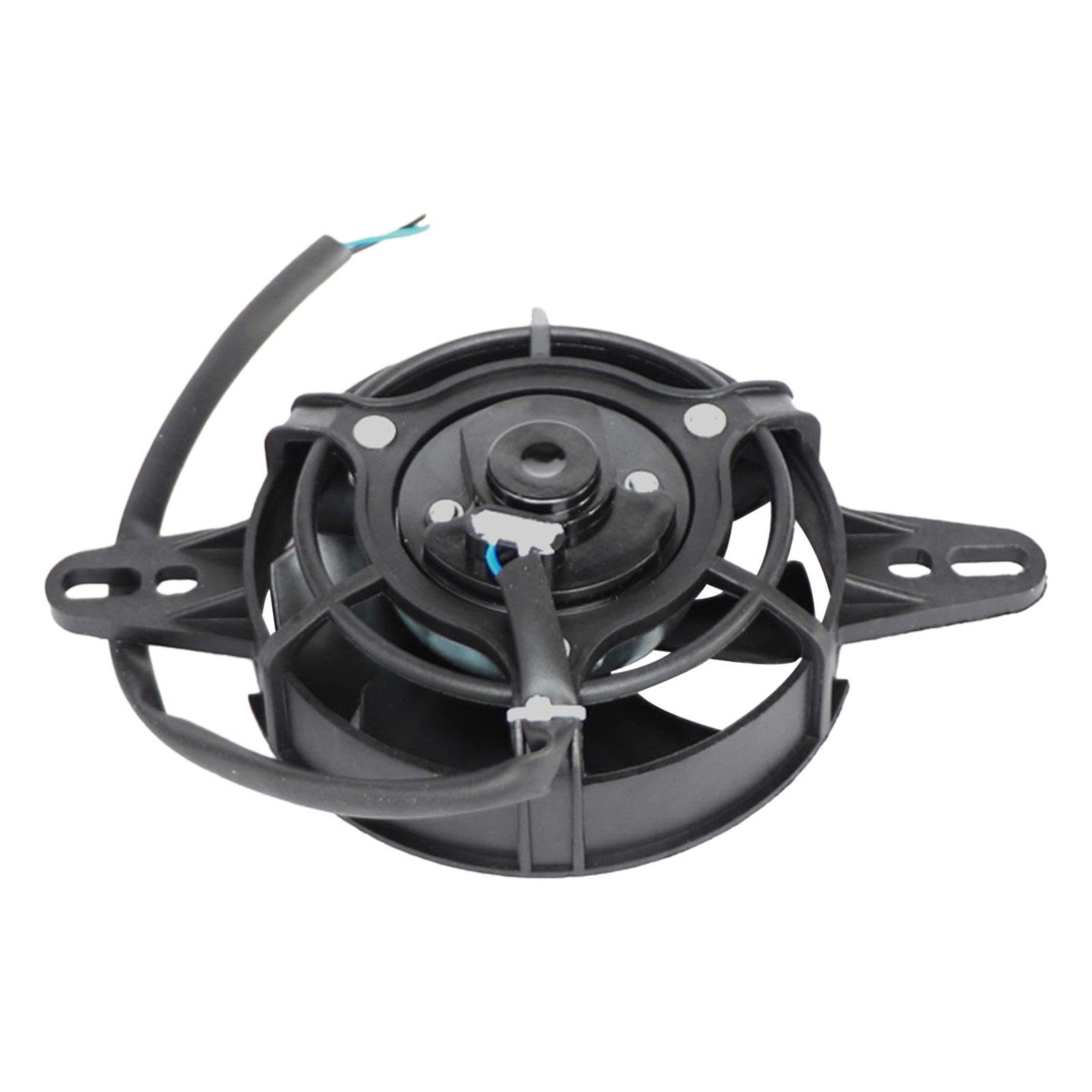 

Vsenkes Radiator Cooling Fan Radiator Cooling Outlet Fan Quad Accessories DC 150cc 200cc Engine Cart Motorcycle Cooling Fan Cable length 28.8cm чёрный