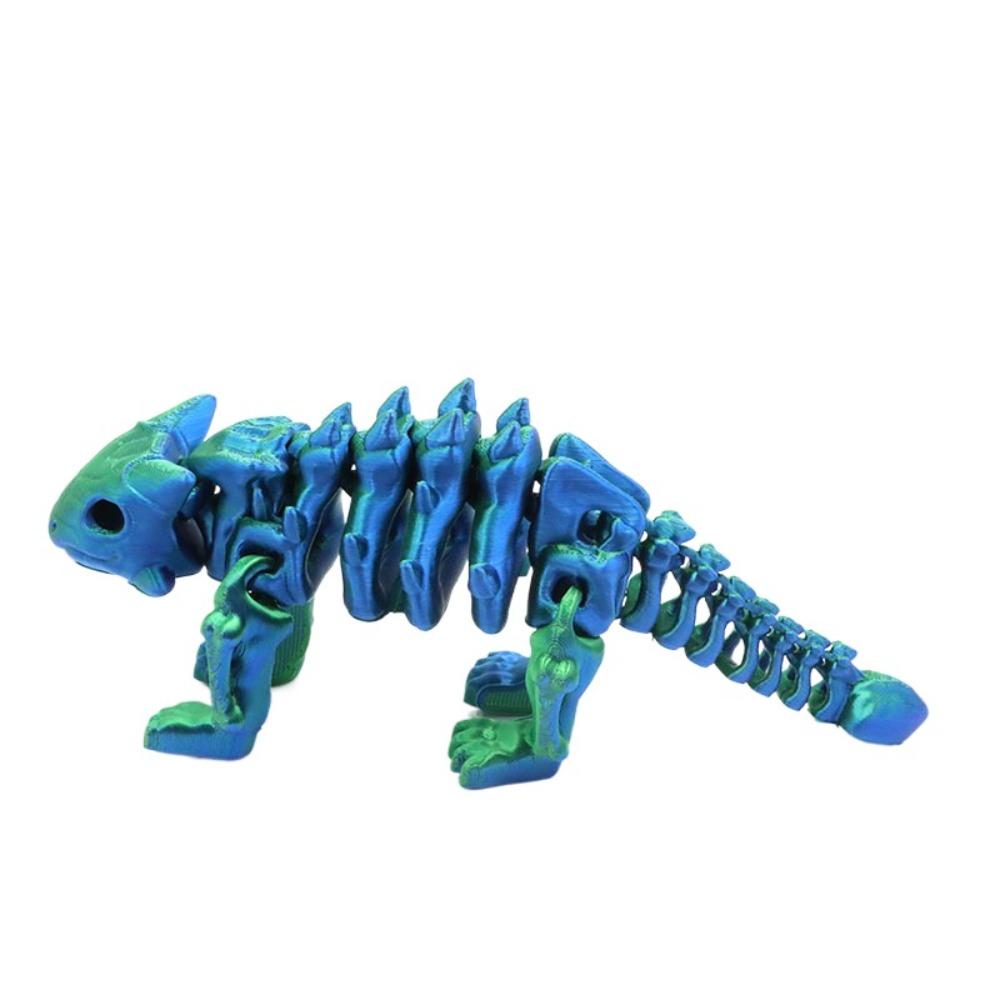 PLA Realistic Dinosaur Model Toy Handmad Dinosaur Miniatures Figurine  Desktop Decorative