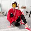 Hooded Jacket Autumn and Winter Cotton Sweater Ladies Sweatshirt Trend Wild Large Size Long Sleeve