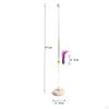 Bird Pole Toy with Sliding Mechanism, Interactive Pecking Action for Kids