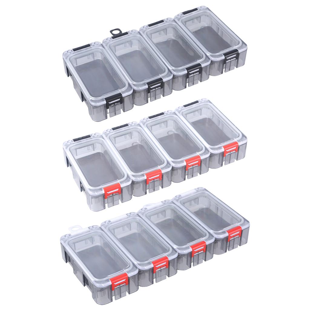 Fishing Accessory Container Magnetic Lures Box, Splicing Glow In The Dark Clear Waterproof Hooks Baits Angling Tool Box