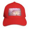 Mushroom Friends At Sunset Beach Baseball Cap Hats On Offer Beach Outing Sunscreen Luxury Unisex Cap Golf Unisex Womens