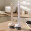 Pot Brush with Large 6-Level Adjustable Rotating Head Multi-Surface Angle 360-Degree Brushing Surface Cleaning Kitchen Brush