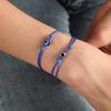 Vintage Style Evil Eye Handwoven Bracelet Set For Couples And Friends