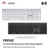 A4TECH FBX50C Wireless Quad-Mode Rechargeable Keyboard
