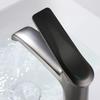 All Copper Material Surface Plating Countertop Basin Faucet Hot And Cold Water Mixer Taps Bathroom Accessories