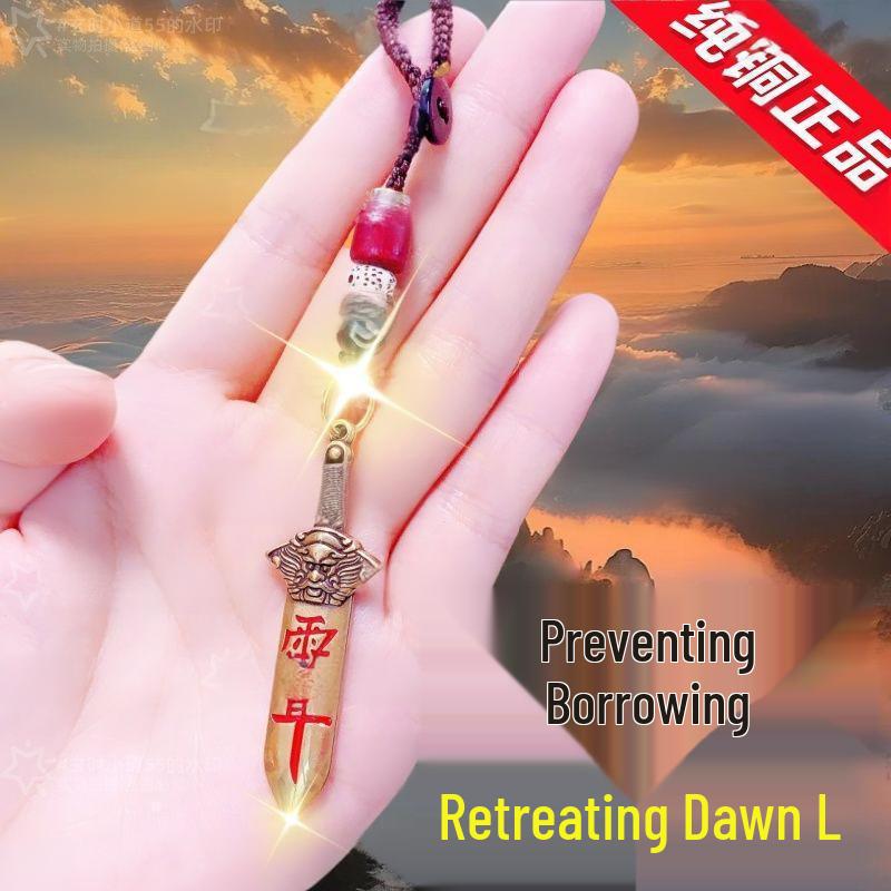 Taboo Handmade Anti-Loss Good Luck Buckle: Wealth Keeper & Luck Preserver Gift