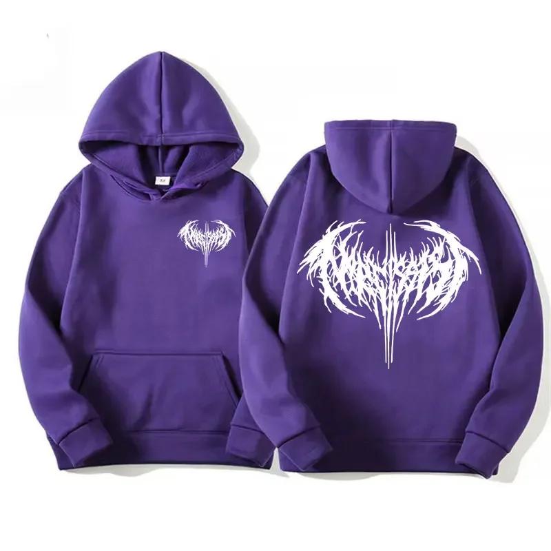 Hoodies designed by rapper Narcissist Opium Carti Ken Carson men's and women's hoodies retro hip-hop hoodies streetwear