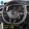 ABS Car Steering Wheel Control Button Switch Decor Frame Cover Trim Accessories For Volkswagen T-Roc T Roc 2018