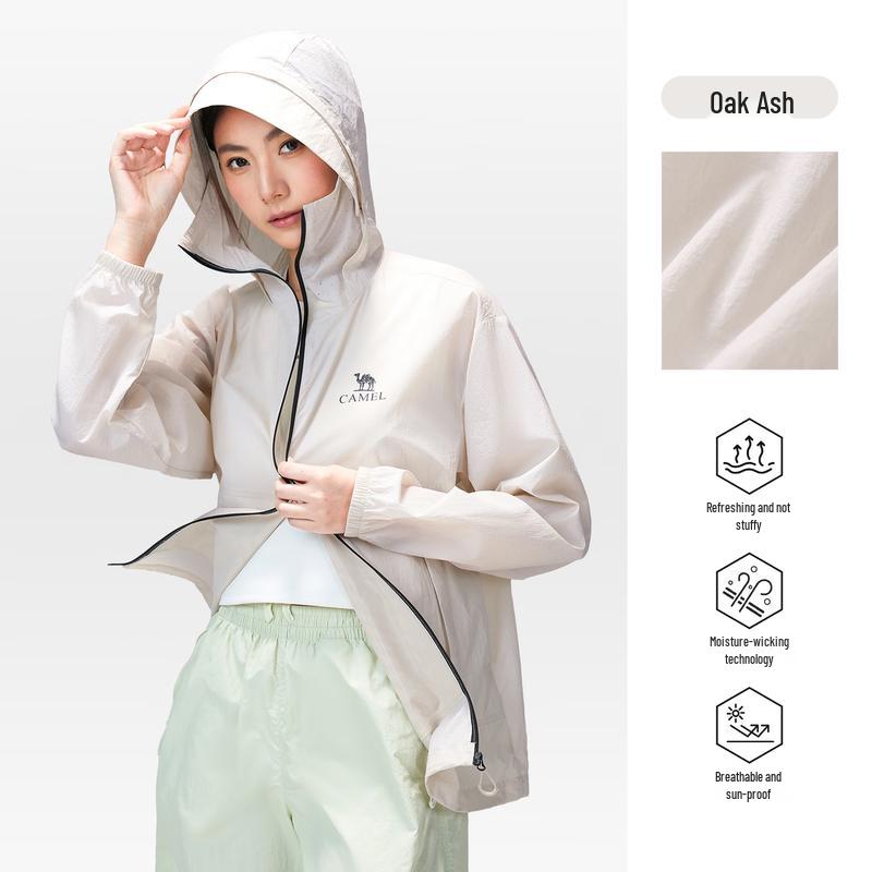 CAMEL Unisex Wang Junkai Collection Outdoor Sun Protection Jacket