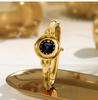 Bracelet Watch Simple Design Compact Quartz Watch Exquisite Disc Cutting Fashion Women'S Watch