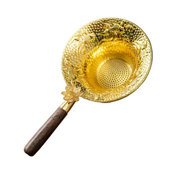 Tea Infuser Fine Mesh Filter for Loose Leaf Tea Elegant Fish Design Reusable Tea Strainer for Cup And Teapot