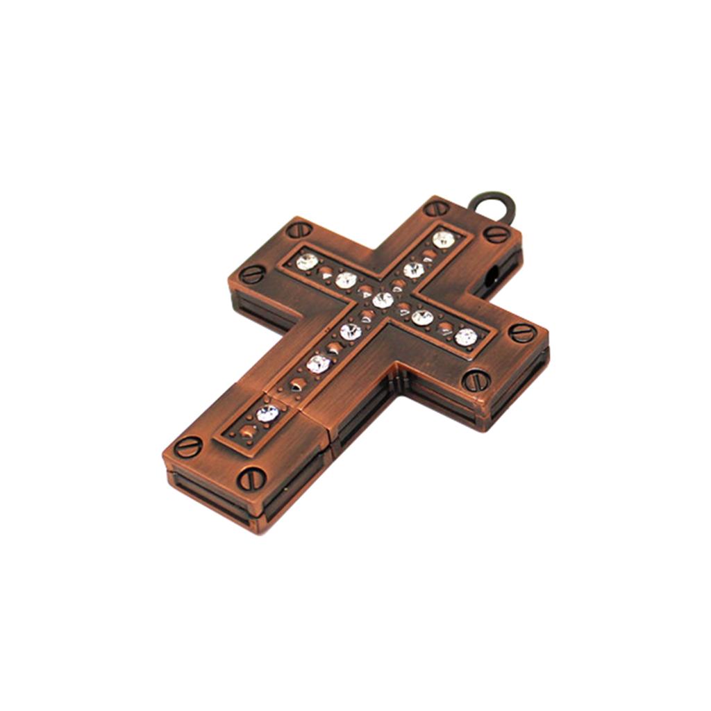 USB 3.0 High Speed External Storage USB Flash Drive 16GB 32GB Metal Pendrive 64GB 128GB 256GB Crystal Jewelry Cross Memory Stick