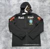 Neue Brasilien Deutschland Jacke Mode Herren und Damen Kapuzen-Trenchcoat dünn winddicht wasserdichter Hoodie