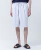 Tonilolenseu Basic Sweat Bermuda Pants White Melange