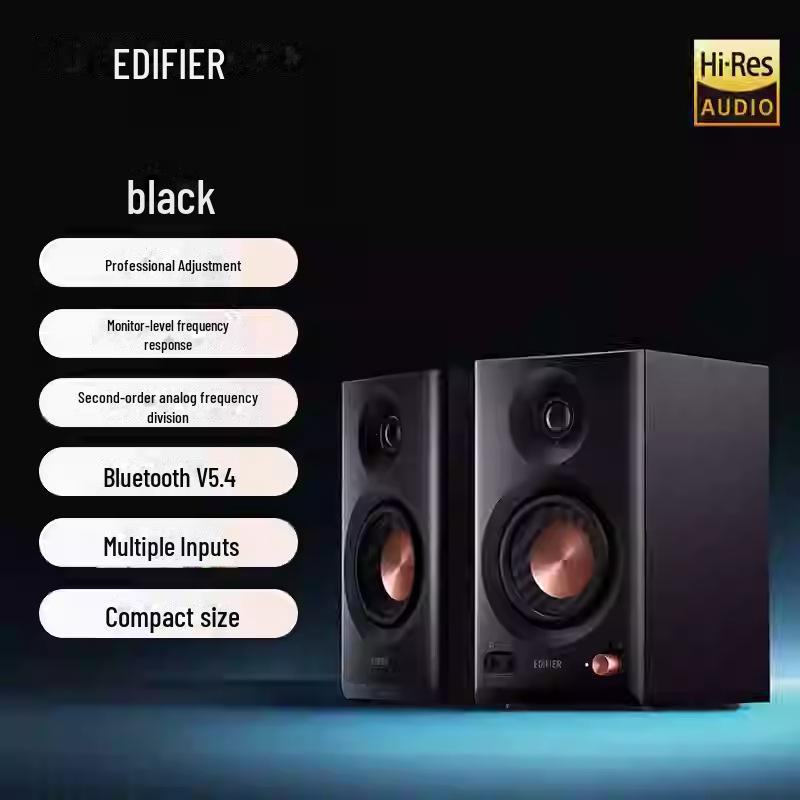 

EDIFIER MR3BT Bluetooth настольный мониторный динамик чёрный