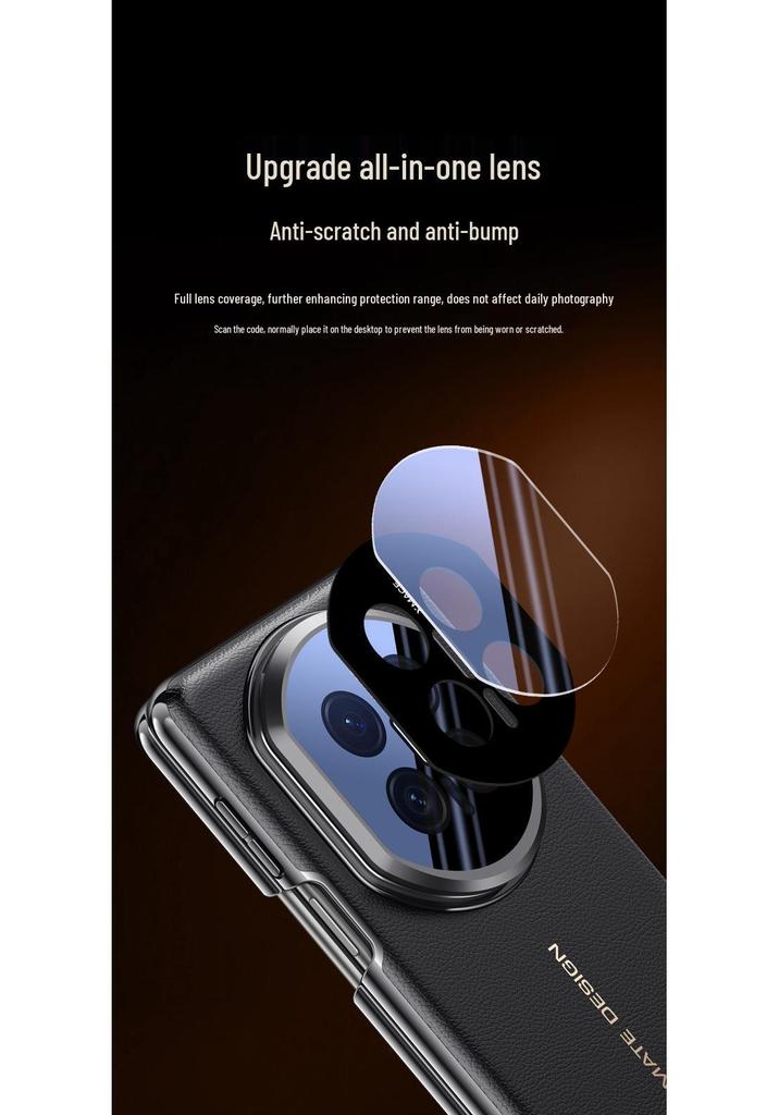 Huawei Matex7 Collector's Edition Magnetic Foldable Phone Case - Full Coverage, Anti-Drop, Double Central Axis Lens Protection