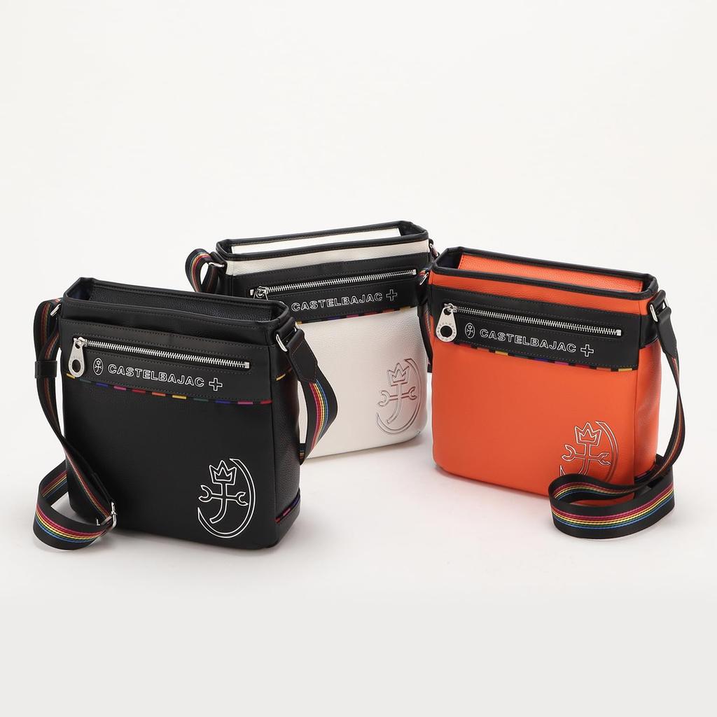 Castelbajac June Black Shoulder Bag Men's