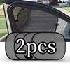 44*36cm Abdeckungen für Fenster Car-Styling Autovorhänge Sonnenschutz Blocker Saugnapf UV Netz Sonnenblenden Visier Autozubehör Universal