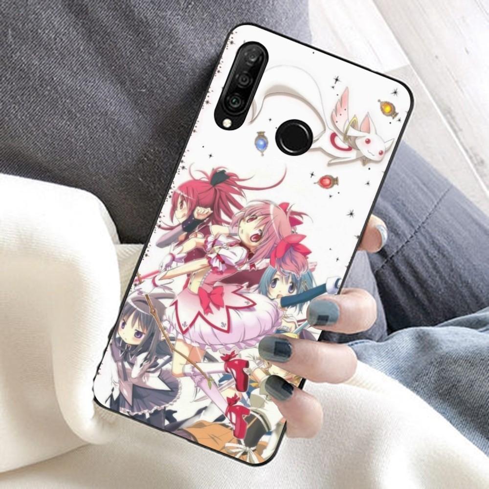 Puella Magi Madoka Magica Phone Case For Huawei Honor 10 Lite 9 20 7A 9X 30 50 60 70 Pro Plus Soft Silicone Cover