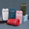 Double-layer Car Vacuum Flask 380ml/510ml Insulated Cup Reusable Coffee Thermos  Outdoor