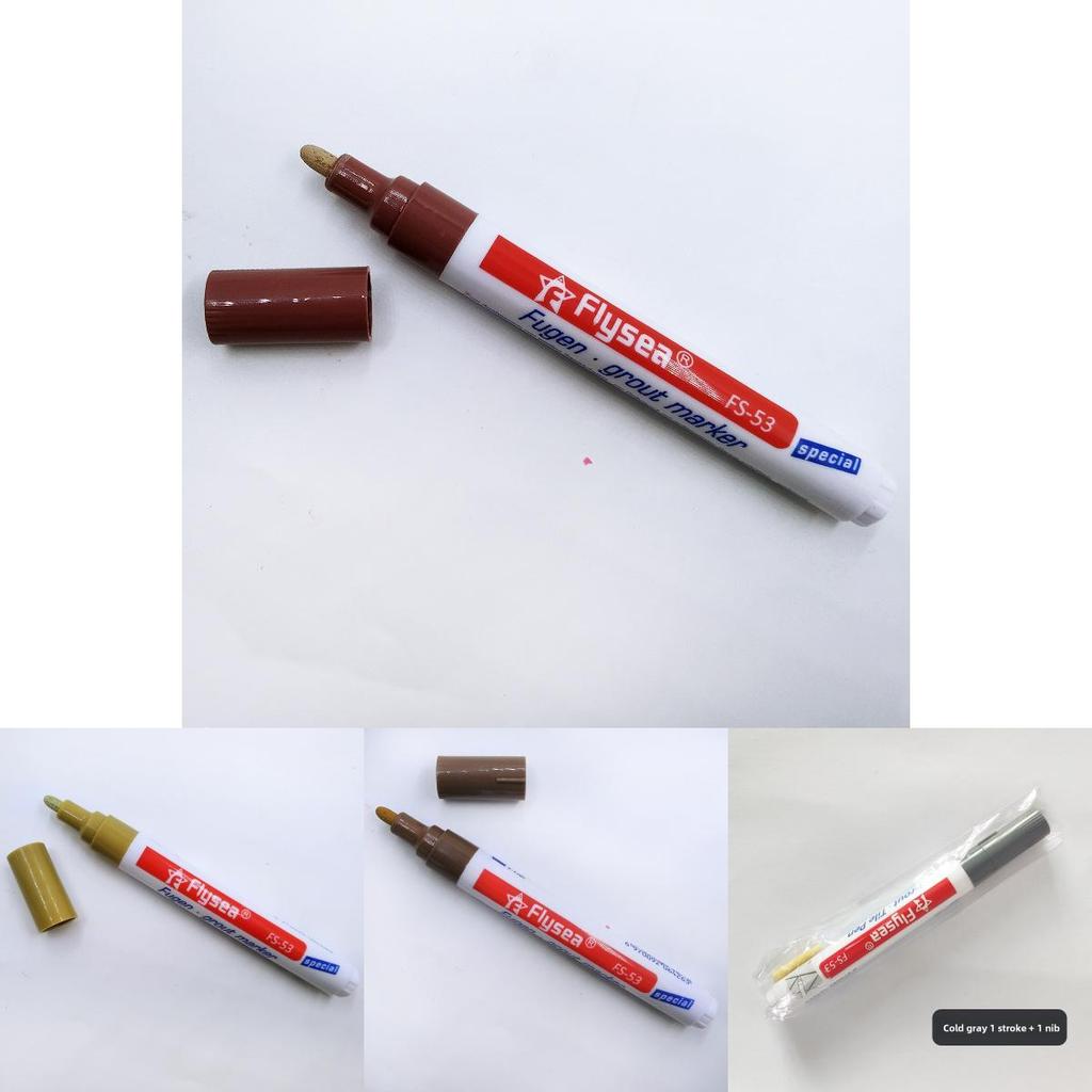 Repair Pen Color Tile Grout White Porcelain Wall Floor Gap Agents And Waterproof