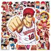 Slam Dunk Sticker Set: 50 Basketball-Themed Stickers for Suitcases, Phone Cases, Laptops, and Skateboards